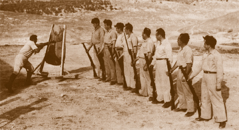 שיעור בכידון בשיח' אבריק, 1938