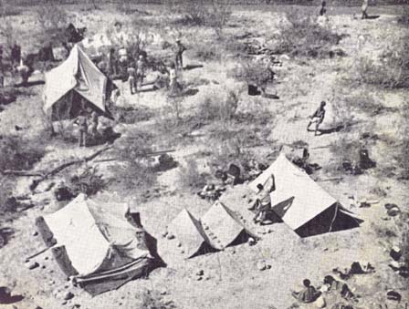 מחנה אימונים ארעי בערבת-סדום (1944)