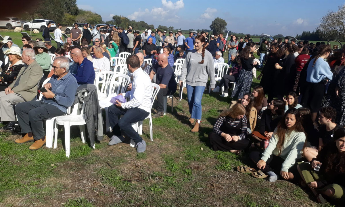 טקס האזכרה לחללי המצור על קיבוץ גבעת חיים